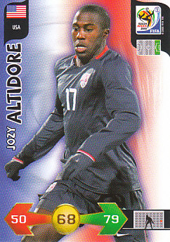 Jozy Altidore USA Panini 2010 World Cup #346